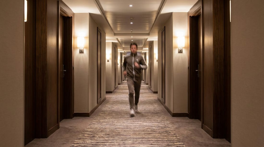 Running in hallways